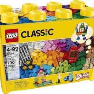 Kit Caixa Grande De Peças Criativas Classic 10698 Com 790 Peças Lego