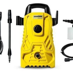 Lavadora de Alta Pressão Kärcher Compacta 1.500 PSI/Libras 1400W 300L/h com Aplicador de Detergente e Lança Regulável 220v