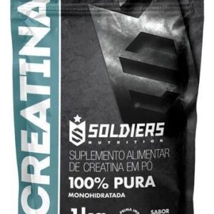 Creatina Soldiers Nutrition Em Pó Sem Sabor X 1kg