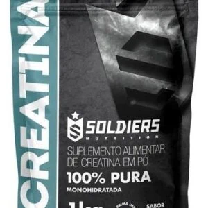 Creatina Soldiers Nutrition Em Pó Sem Sabor X 1kg
