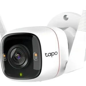 Câmera de Segurança Wi-Fi Externa TP-Link Tapo C320WS 2K 4MP IP66 Branco