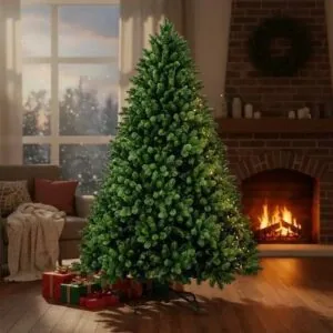 Árvore De Natal 2,40m Verde Tradicional 2300 Galhos Pinheiro