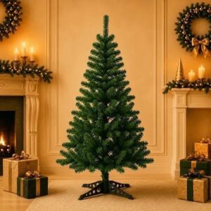 Árvore De Natal 1,20m 120 Galhos Pinheiro Verde Tradicional - Dekasa