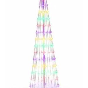 Árvore De Natal Lumi Desmontável Led Rgb 2,10m Usb