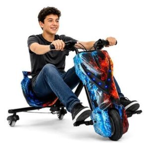 Triciclo Elétrico Drift 36v Som Luz Infantil C/ Kit Proteção