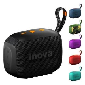 Caixa Som Bluetooth Portátil Tws Grave Potente Com Radio 15h