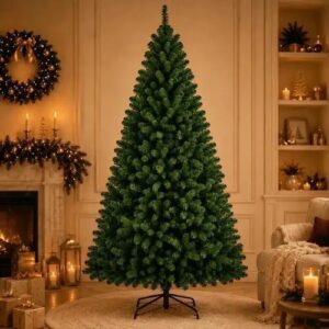 Árvore De Natal Grande 2,10 Metros Pinheiro Tradicional 1000 Galhos Cheia Verde Luxo