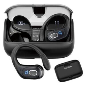 Fone De Ouvido Bluetooth Corrida Gancho Prova D'água Com Gan