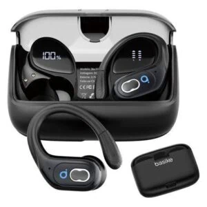 Fone De Ouvido Bluetooth Corrida Gancho Prova D'água Com Gan