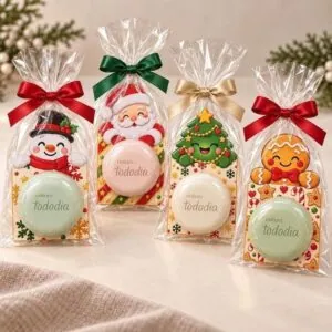 24 Unidades Cartão Natalino para Lembrancinha de Natal | 4 Modelos